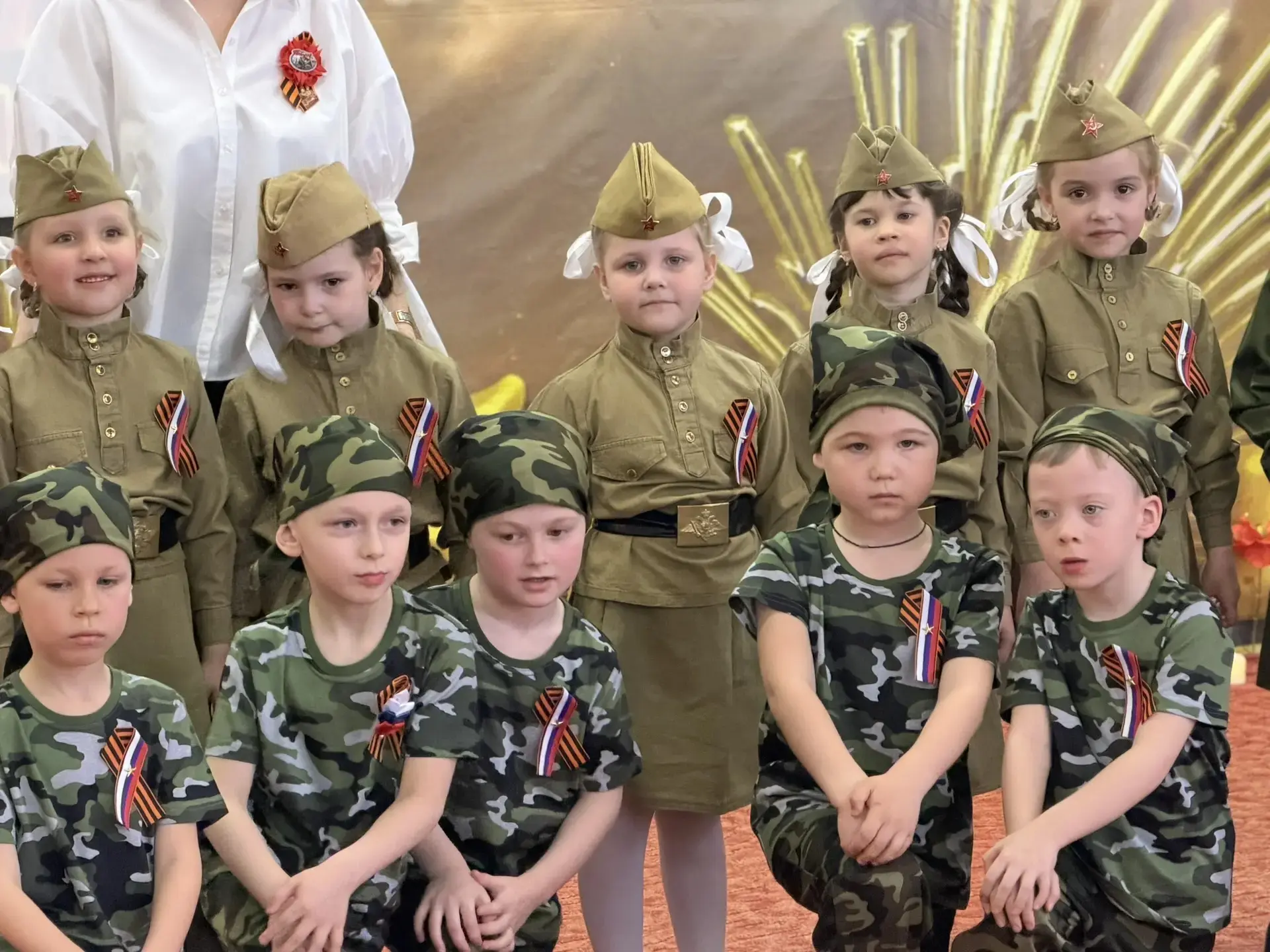 🎖"НАСЛЕДНИКИ ПОБЕДЫ"🎖  🕯На базе дошкольного отделения нашей #гимназии21 прошло торжественное меропри