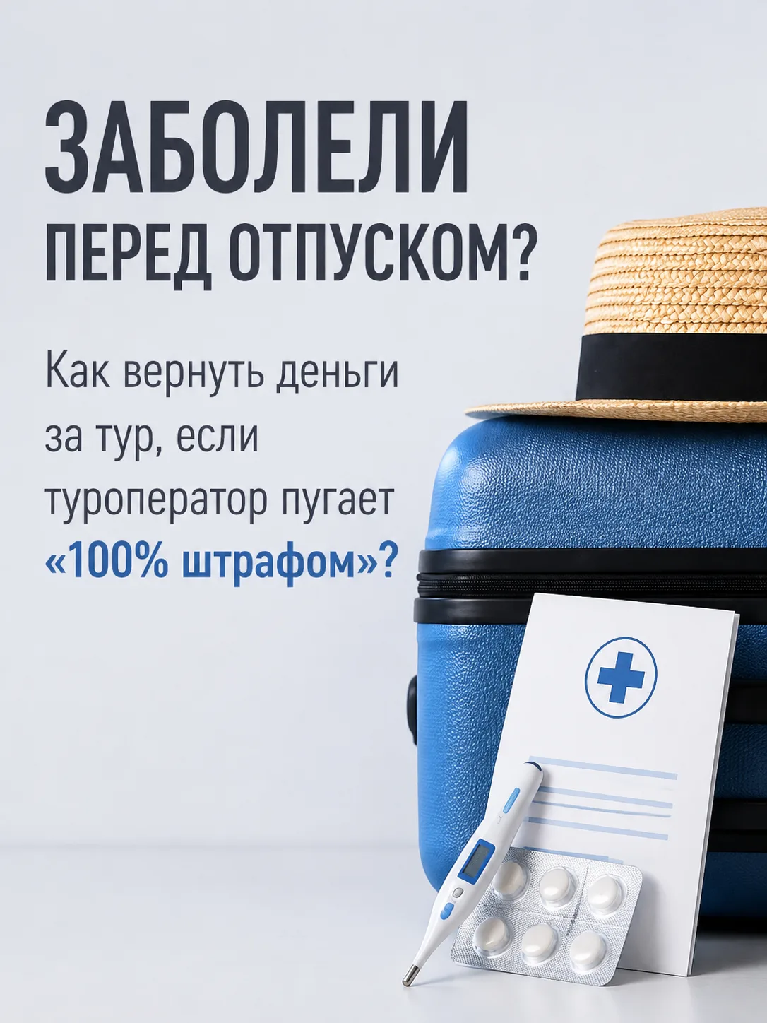 Вы копили на долгожданный семейный отдых весь год, паковали чемоданы, и вдруг… внезапна...