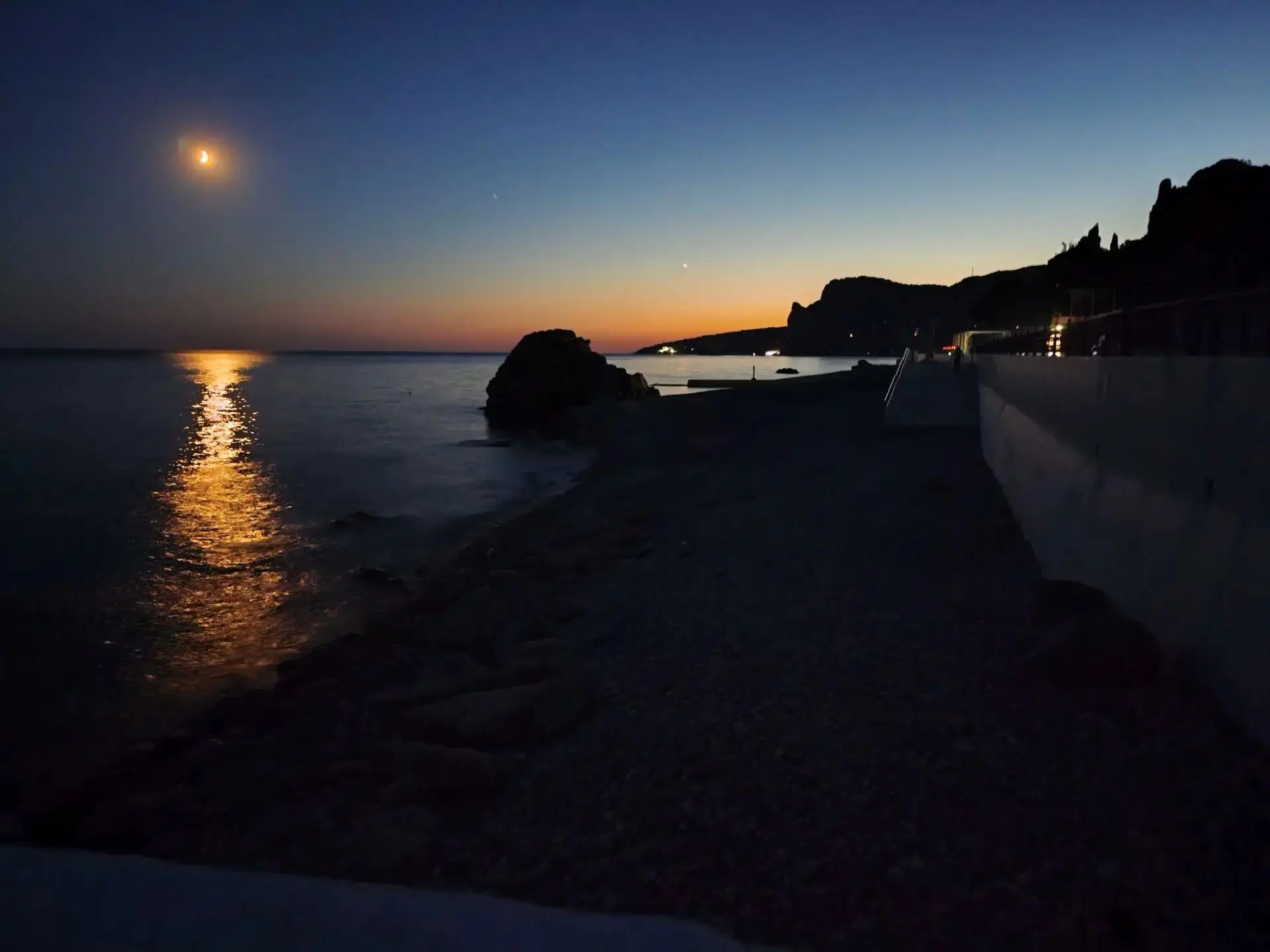📍Крым, Алупка и Симеиз после летнего заката ❤️‍🔥