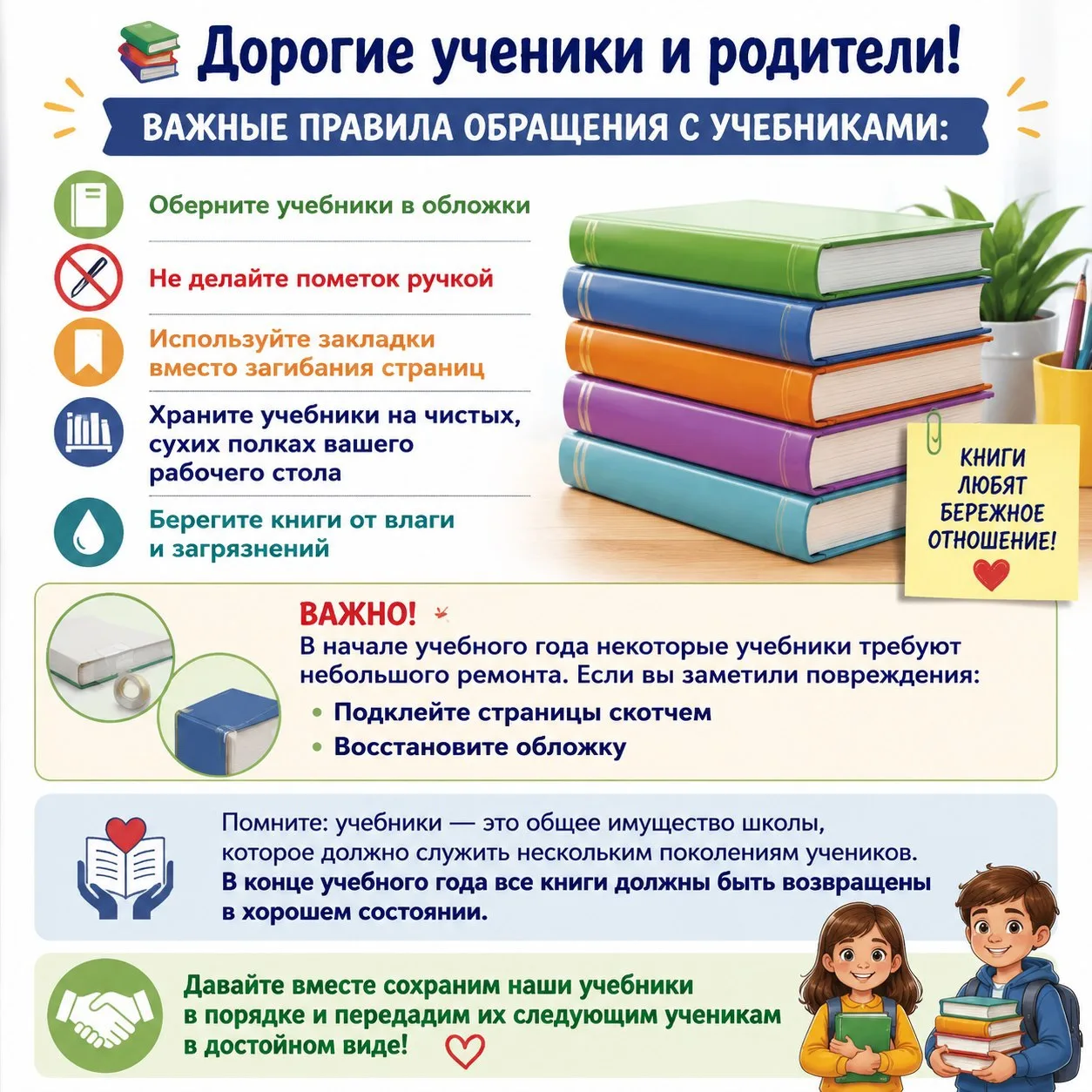 📚 Дорогие ученики и родители!