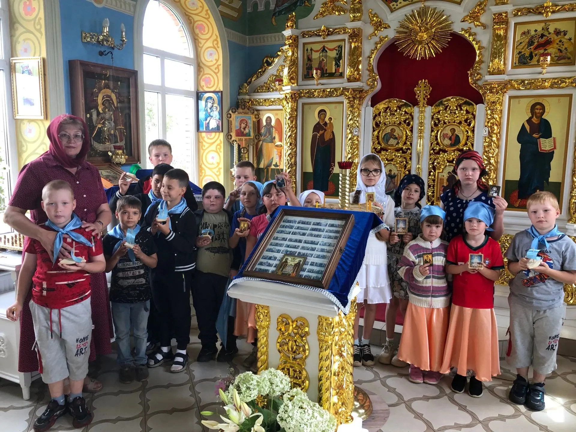 🌼Экскурсия, которая тронула сердца: путешествие ребят по святым местам родного края!🌼

❤️Сегодня в