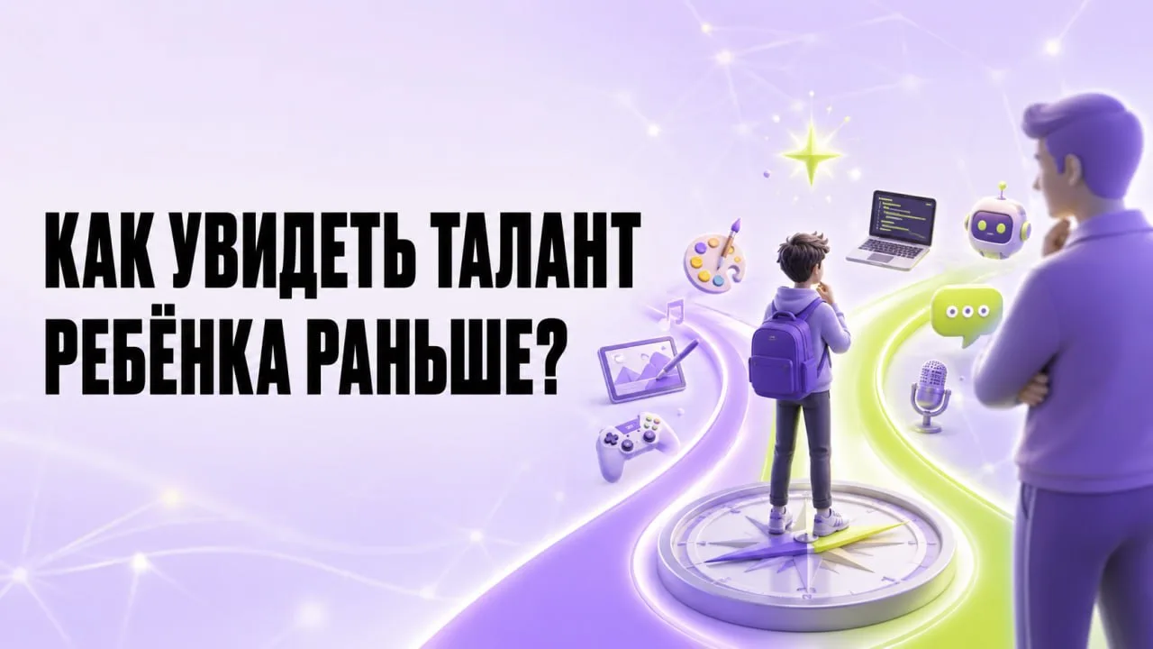 Как увидеть талант ребёнка раньше? Мнение профориентолога
