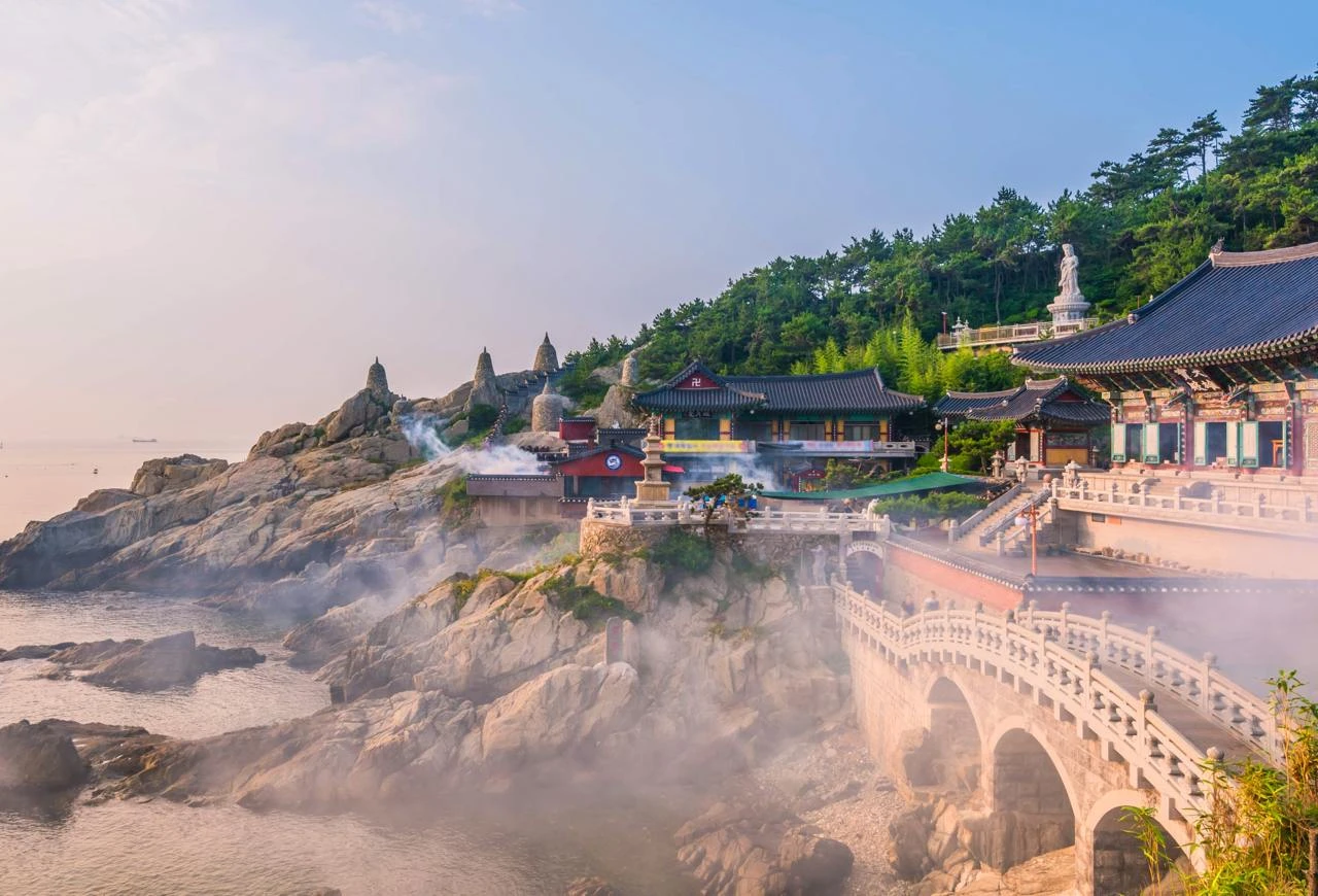 Храм Хэдон Ёнгунса в Пусане, Южная Корея 🇰🇷