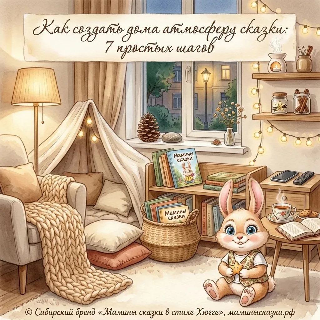 🏠 Как создать дома атмосферу сказки: 7 простых шагов

Сказка — это не только то, что на страницах к