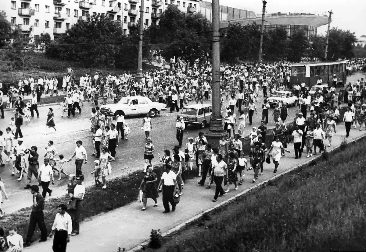 Кавалькада в Мотовилихинском районе