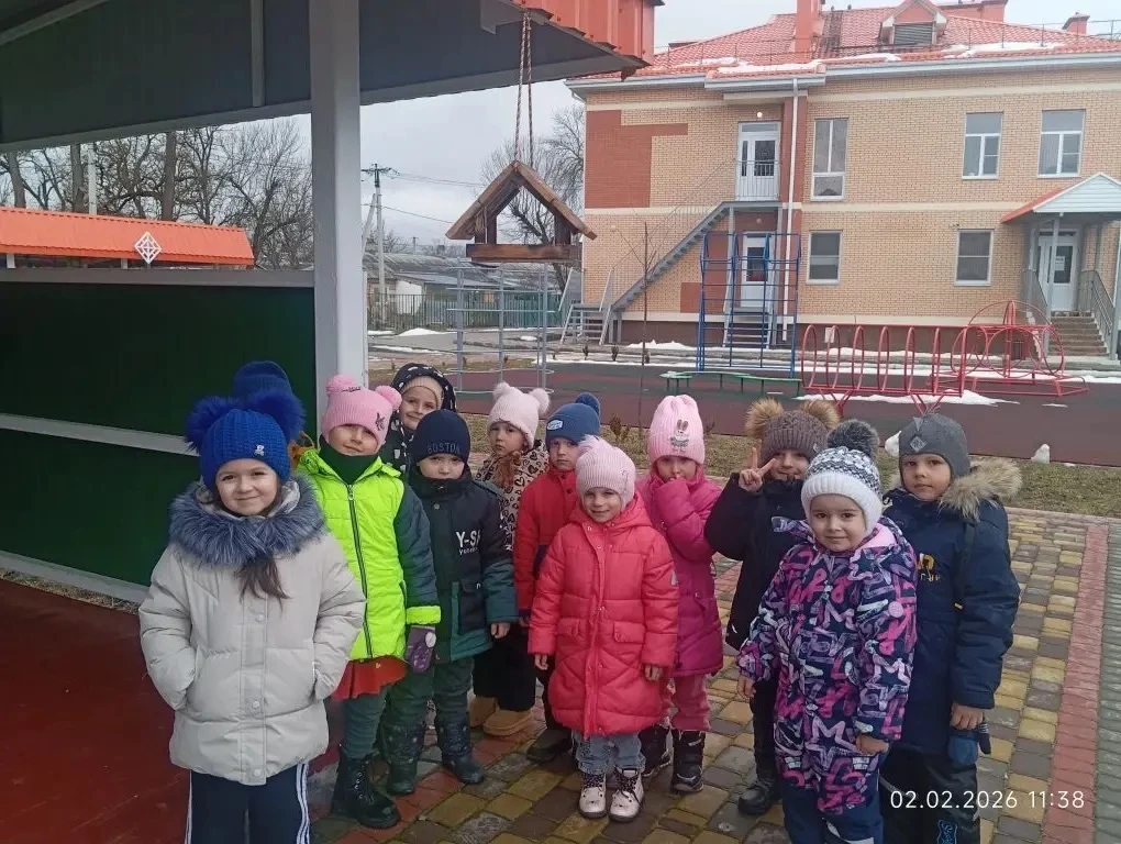 Группа «Капельки» присоединилась к акции «Покорми птиц».