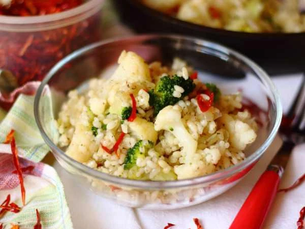 🍚 Рис с брокколи и цветной капустой.

Ингредиенты:

• Рис – 0,5 стакана
• Замороженная капуста брок