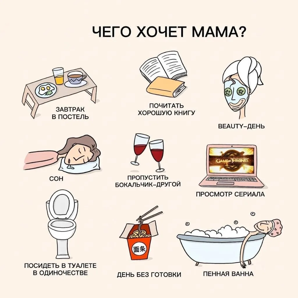 Чего хочет мама ❤️