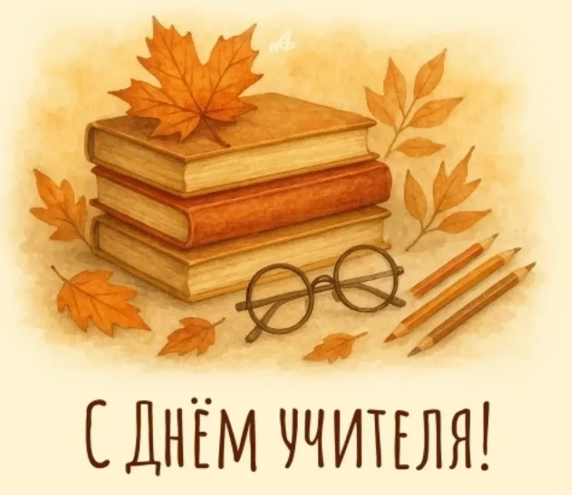 Учитель, мы Вас поздравляем!