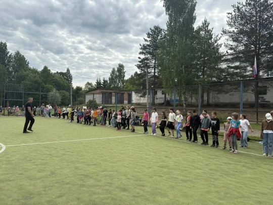 Торжественное открытие летней лагерной смены 🌈