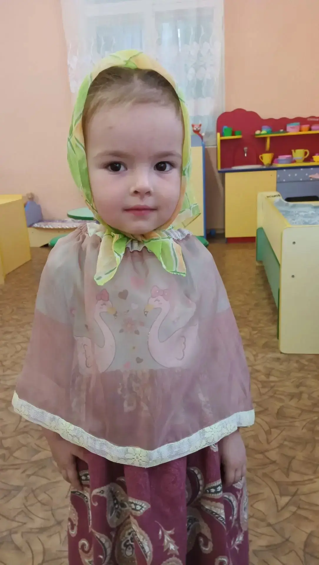 ❤️ Наши маленькие звездочки в «Уголке ряженья»!