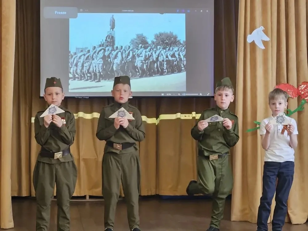 🕊️Мы помним! Мы гордимся! Это наши сердца и голоса наших детей❤️  В преддверии великого праздника — 
