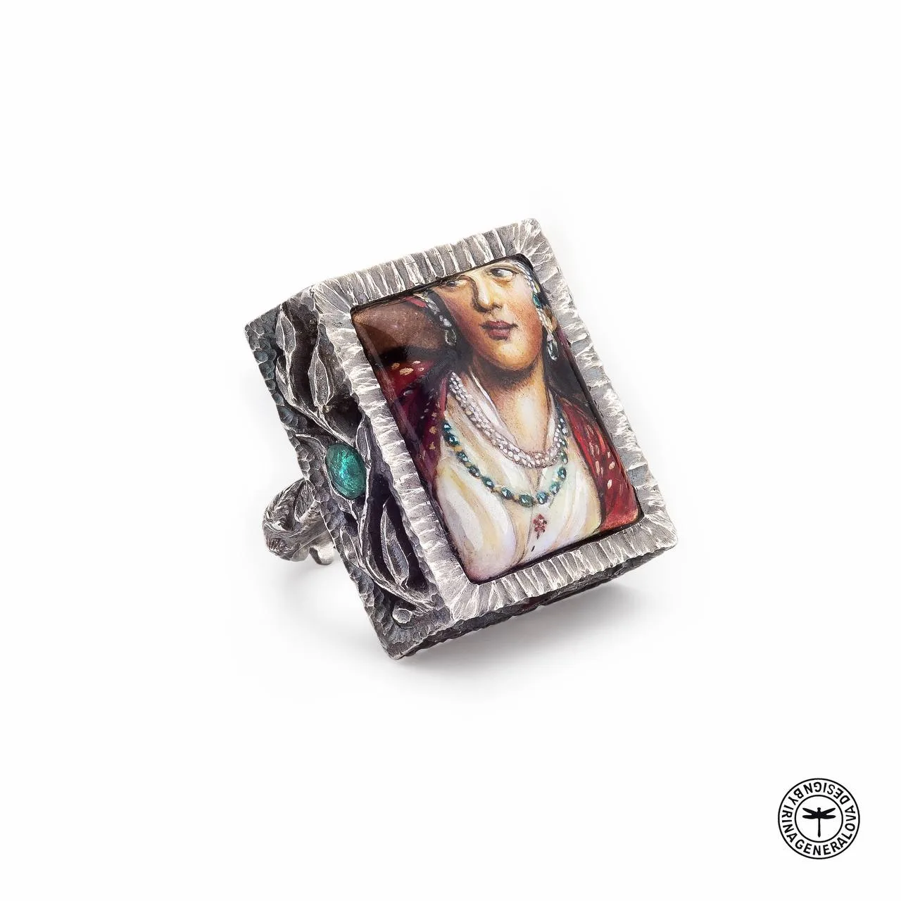 Ювелирный бренд авторских украшений ручной работы GENERALOVA Jewerly.   Горячая эмаль с использовани