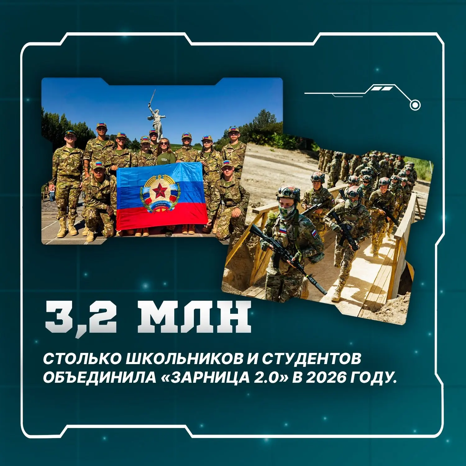 📍Третий сезон «Зарницы 2.0» объединил ребят со всей страны и стал настоящей проверкой ...