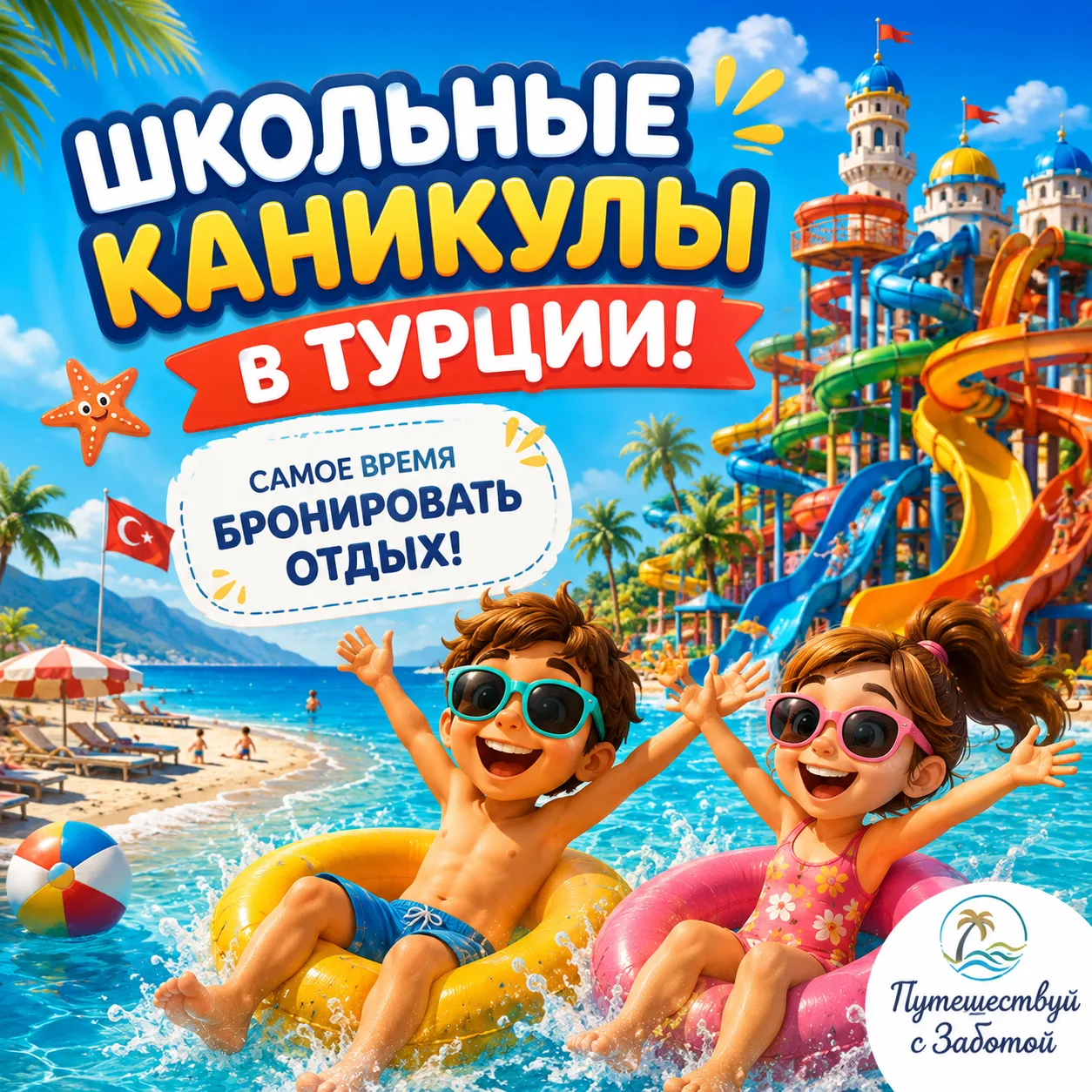 🗓Осенние каникулы — время для семьи и ярких впечатлений которые можно провести в тепло...