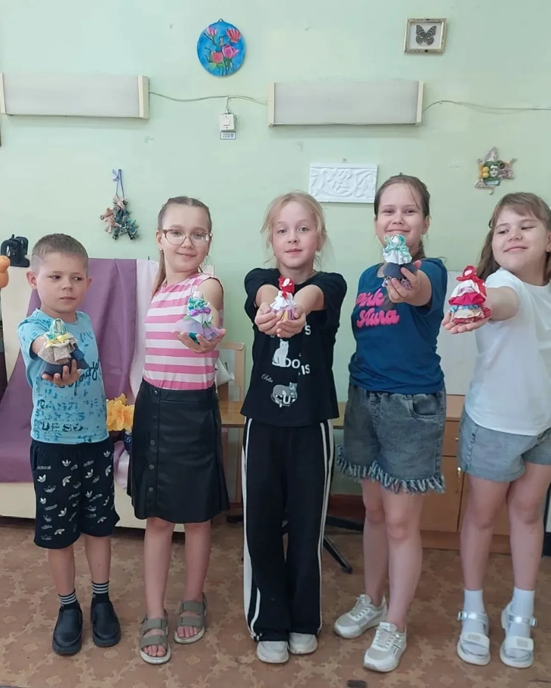 В Старомайнской ДШИ,