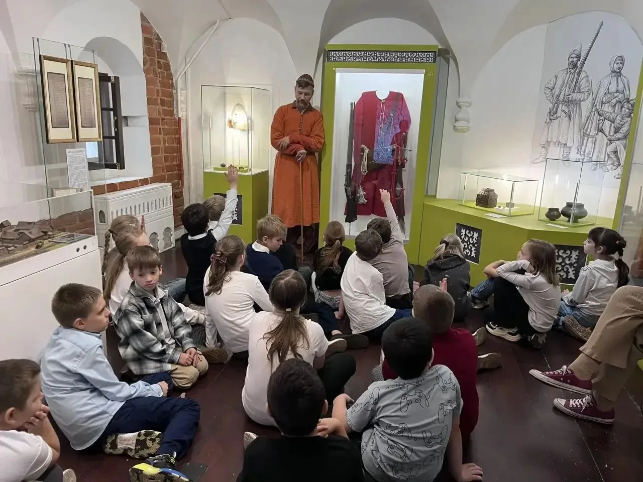 🏛️ Наш 3 «Б» побывал в Музее Московских стрельцов «Стрелецкие палаты»