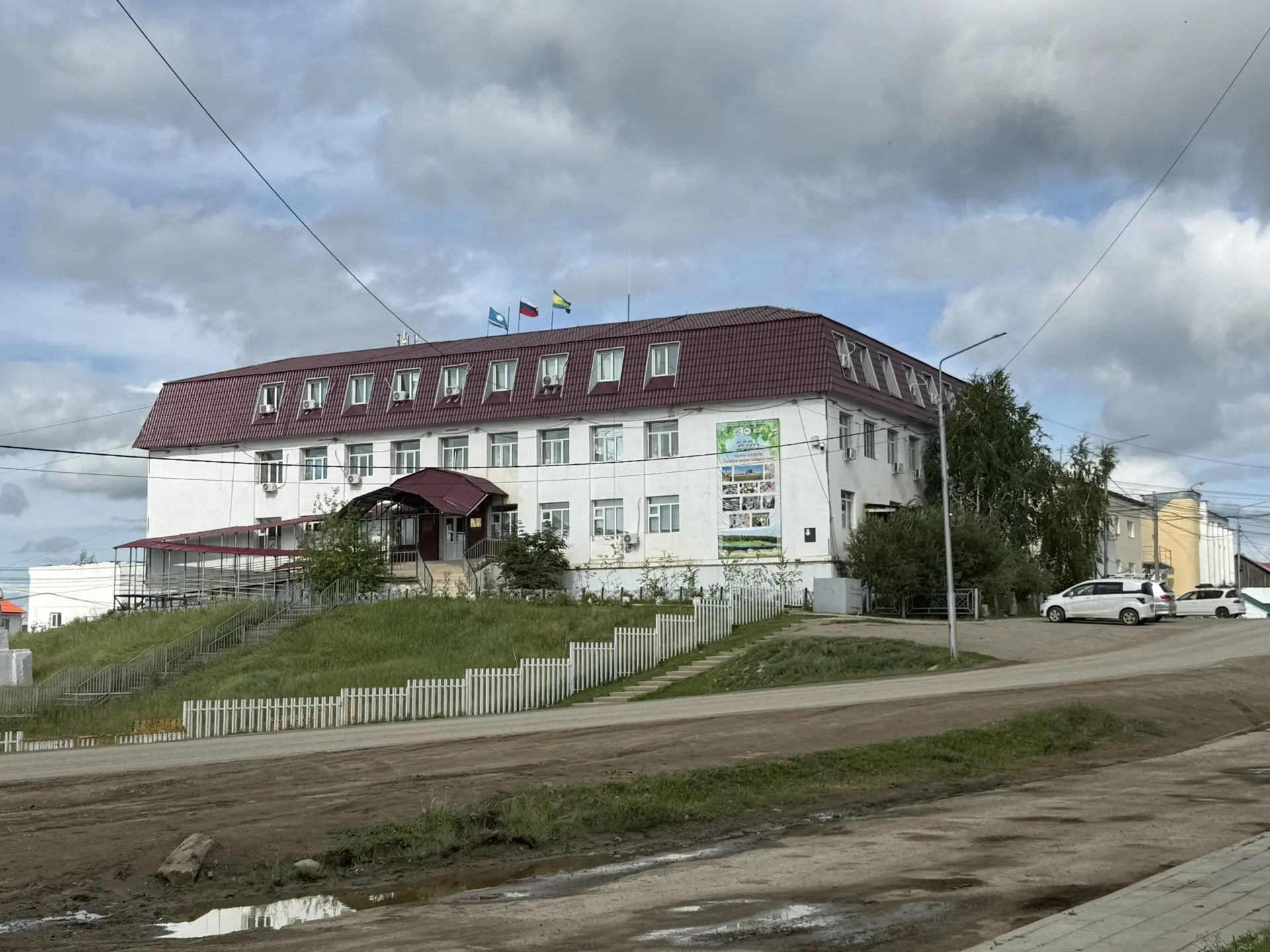 Село Чурапча. 

Пять лет я работал старшим методистом агитационно-культурной бригады районного Дома 