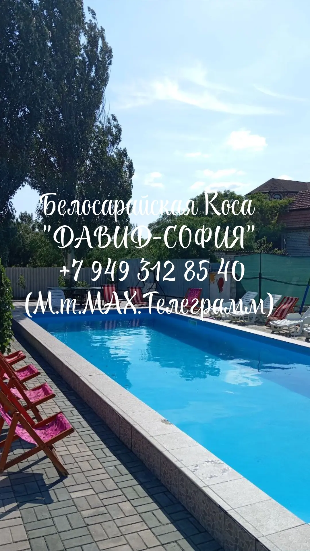 "Давид-София" Белосарайская коса, Азовское море (ДНР). ул. Азовская, 44