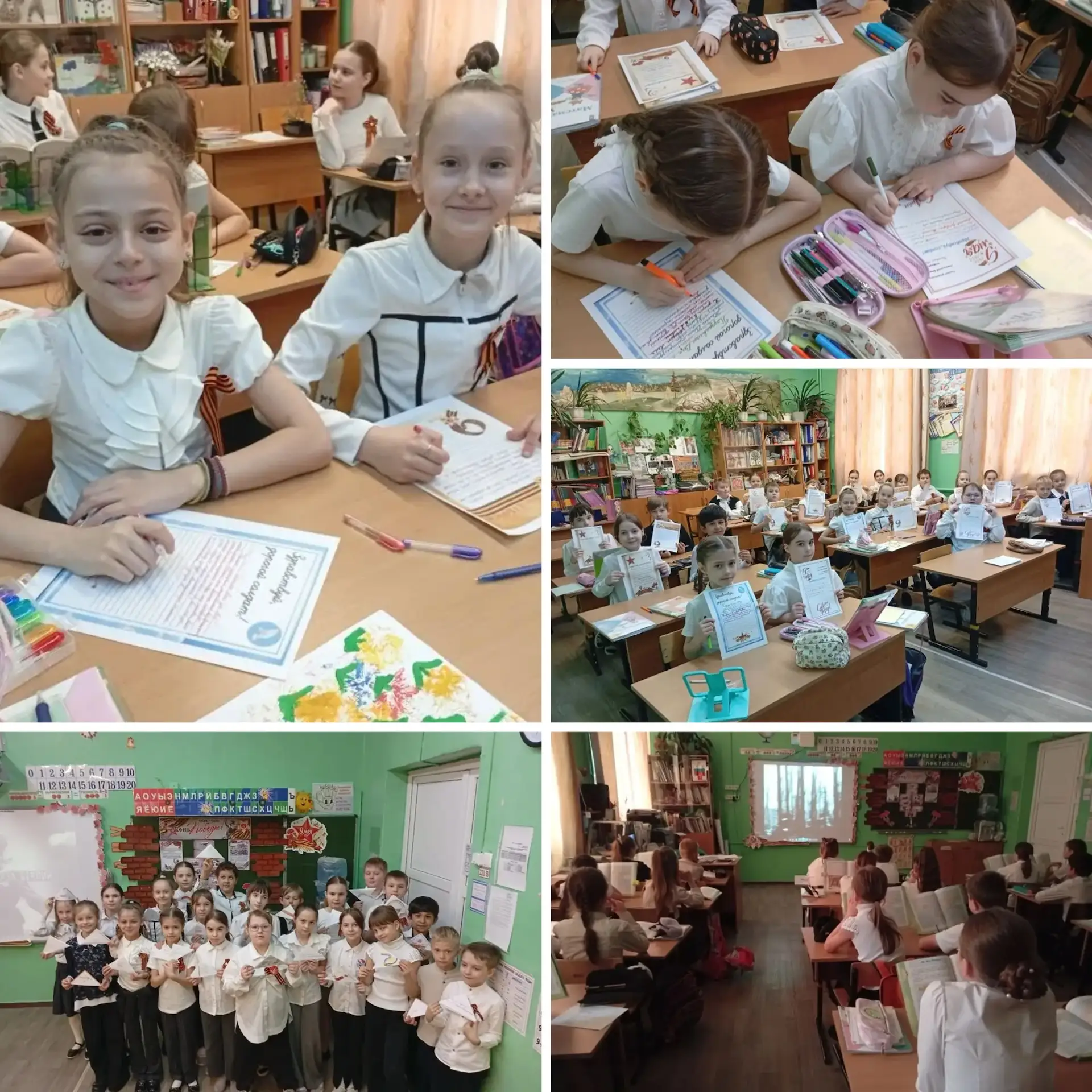 Память, гордость и живая связь поколений: как наша школа встретила День Победы 🎇  В нашей школе с ос