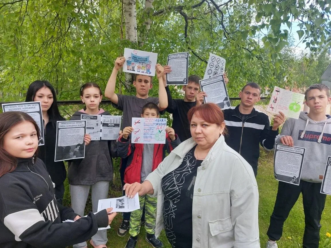 Воспитанники Тындинского СРЦН присоединились к акции «Здоровая нация» 🍏💪

Ребята вышли на улицы по