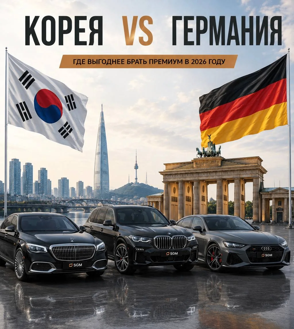 🇩🇪🇰🇷 Корея vs Германия: где выгоднее брать премиум в 2026 году

Разница между этими рынками – не