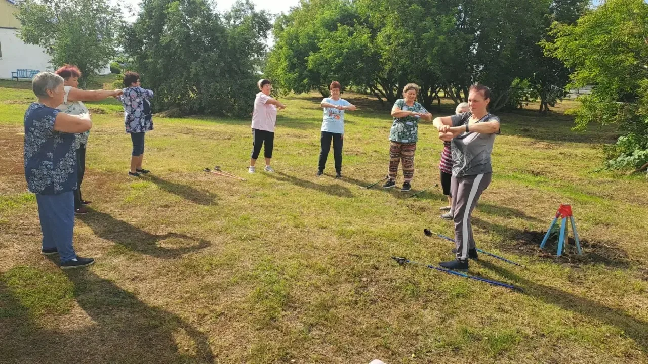 🚶‍♀️ Жители села Смирное сделали «Шаг к здоровью».