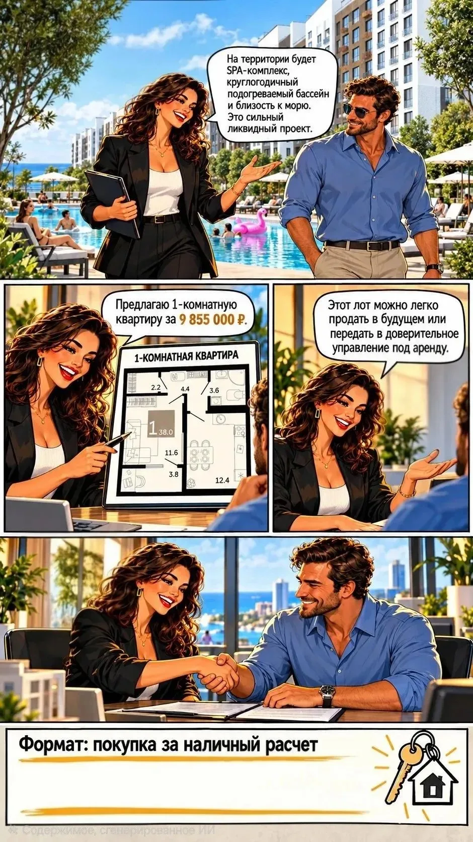 Хотите жить у моря и инвестировать с выгодой? 🤩