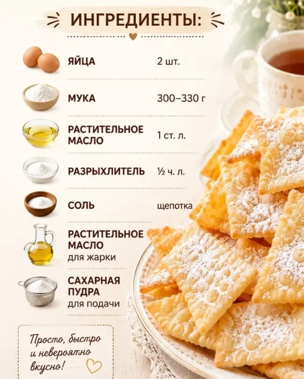 Хрустящие вкусняшки