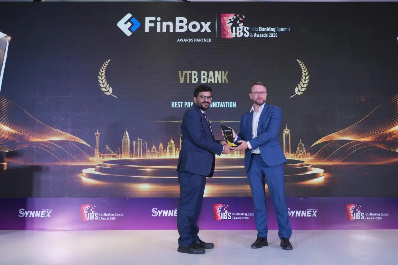 Филиал ВТБ в Индии стал победителем премии India Banking Summit & Awards 2026 в номинации The Best P