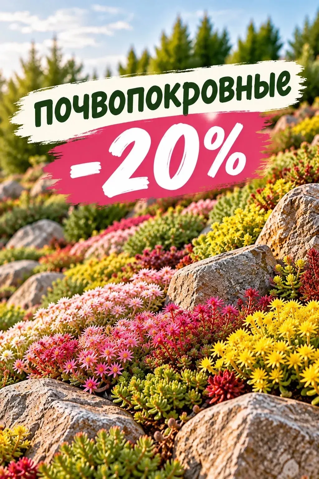 Яркий ковер у ваших ног!
