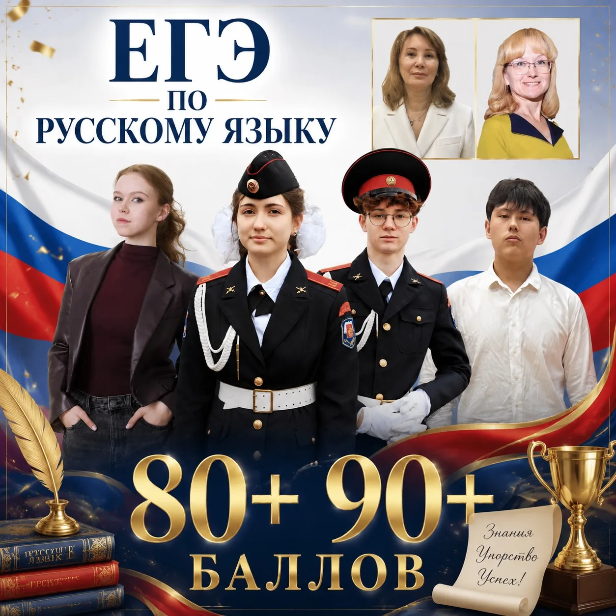 💫✍🏻Высокие баллы по русскому языку!

Наши выпускники доказали, что знают родной язык на «отлично»!