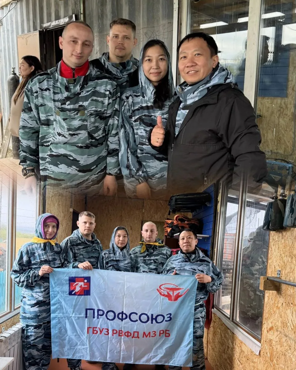 📢Командный дух и меткость: наши молодые специалисты на пейнтболе.