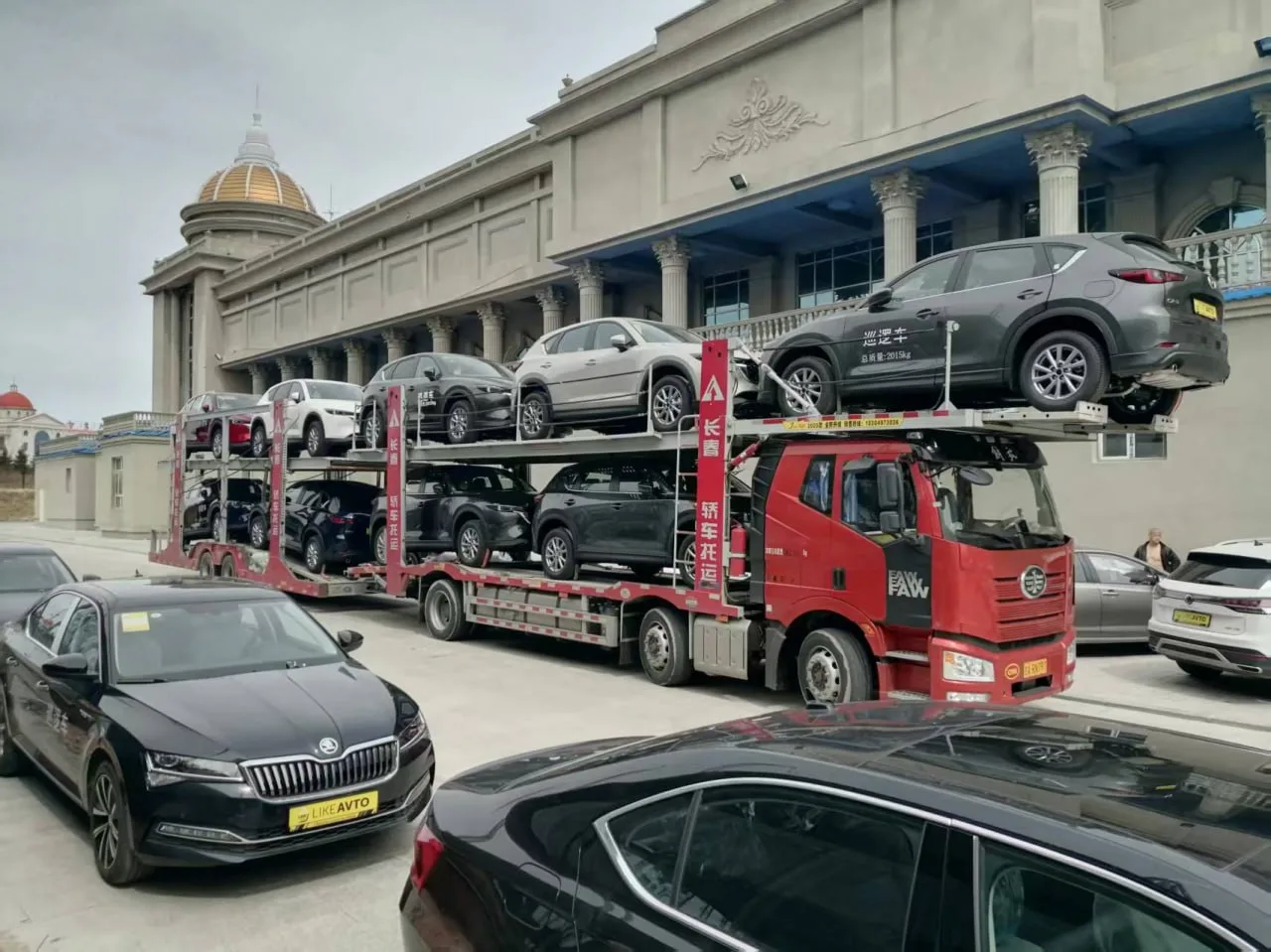 ПАРТИЯ MAZDA CX-5 ОТПРАВЛЯЕТСЯ В МОСКВУ❗️  Сегодня очередной автовоз из Маньчжурии открывает транзит