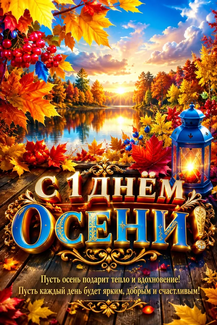 🍂🍁🍂 С первым днём осени!