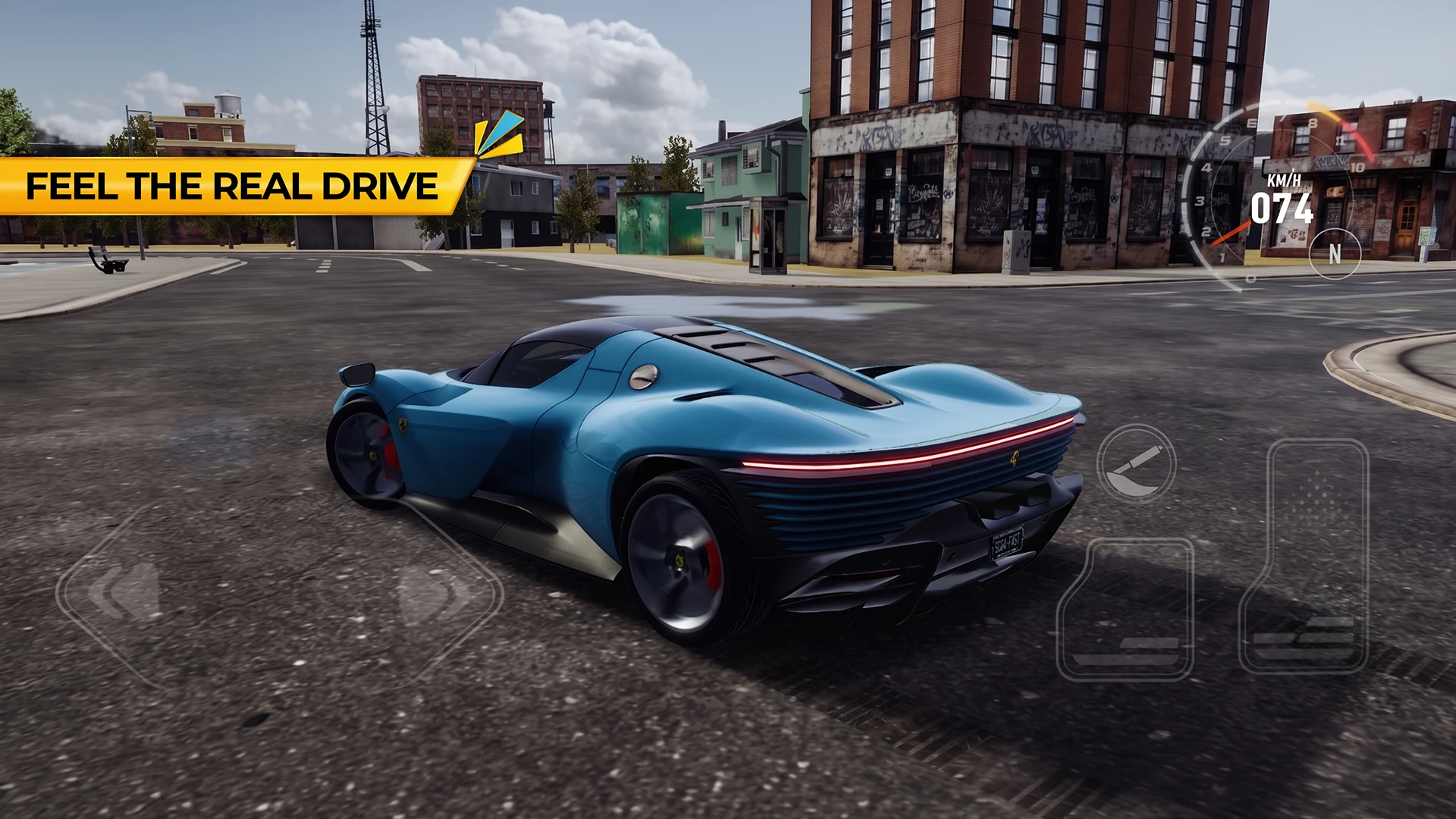 ✦ Super Cars Gang Auto — игра про вождение и открытый город, в котором можно исследоват...