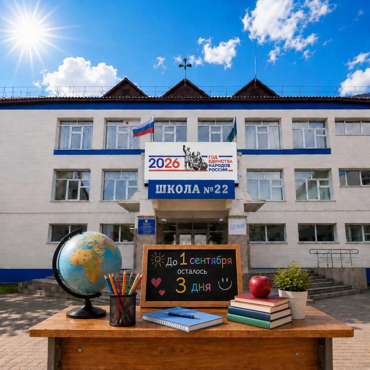 До 1 сентября осталось 3 дня.