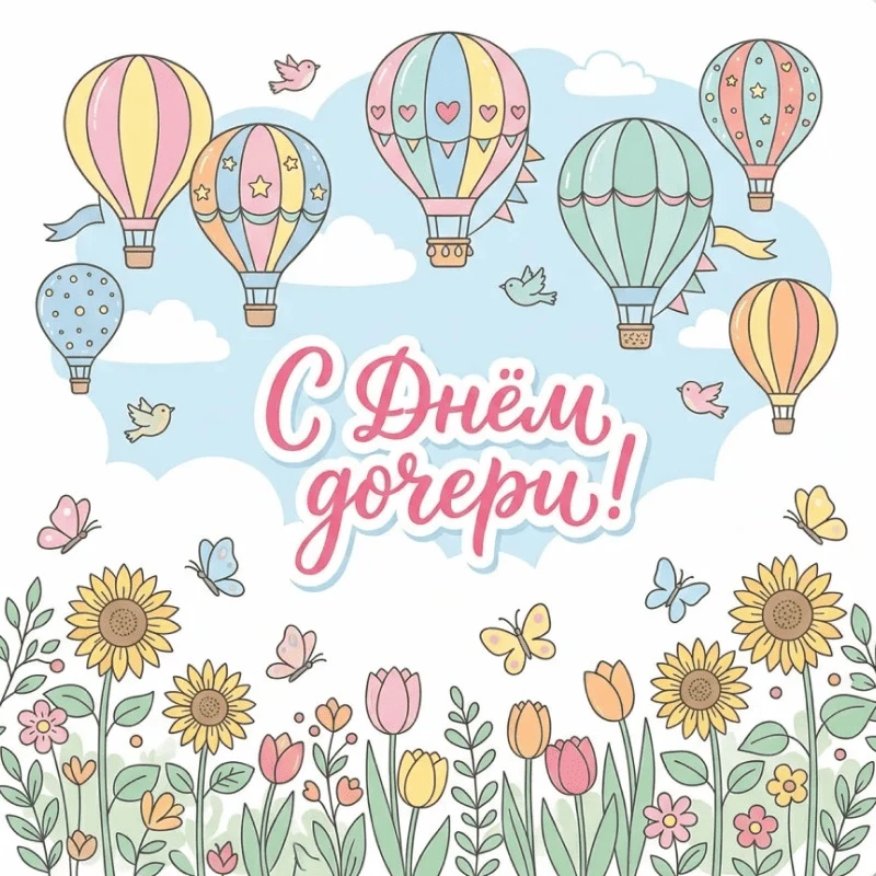 Сегодня — День дочери 🌸
