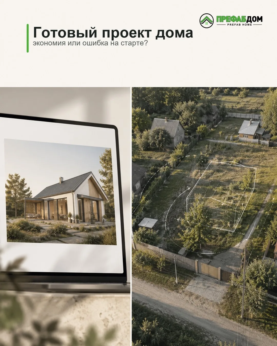 🏡 **Готовый проект дома — это экономия времени или потенциальная ошибка?**