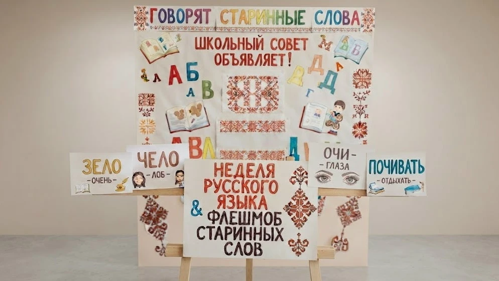 📜Внимание, школа! Объявляем Неделю русского языка! ✨