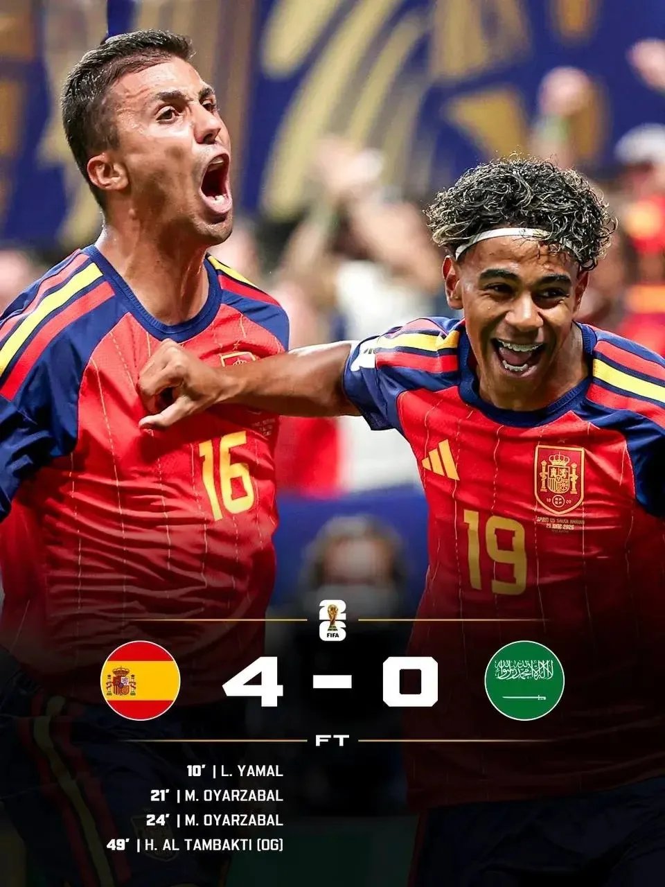 💥🇪🇸 ИСПАНИЯ ГРОМИТ САУДОВСКУЮ АРАВИЮ!