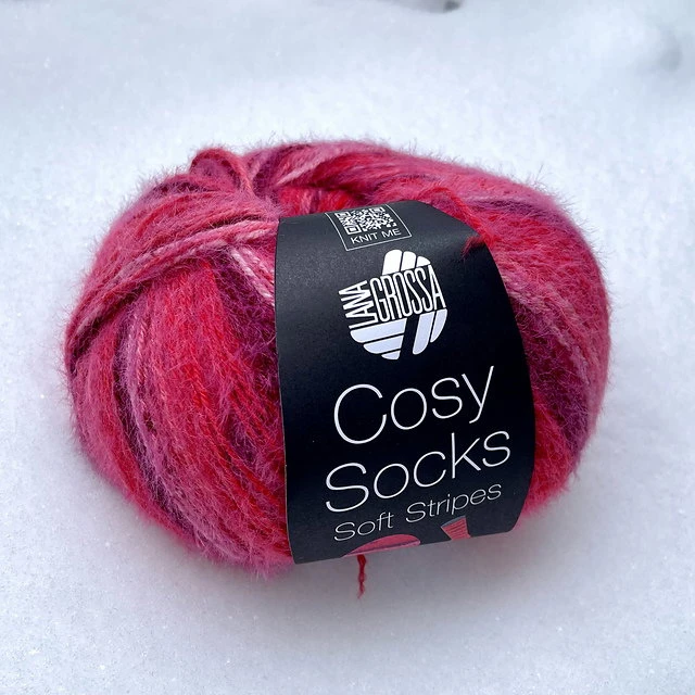Девочки, обращаю внимание, что этот ягодный цвет Cosy Socks Multi Stripes 105 снова в н...