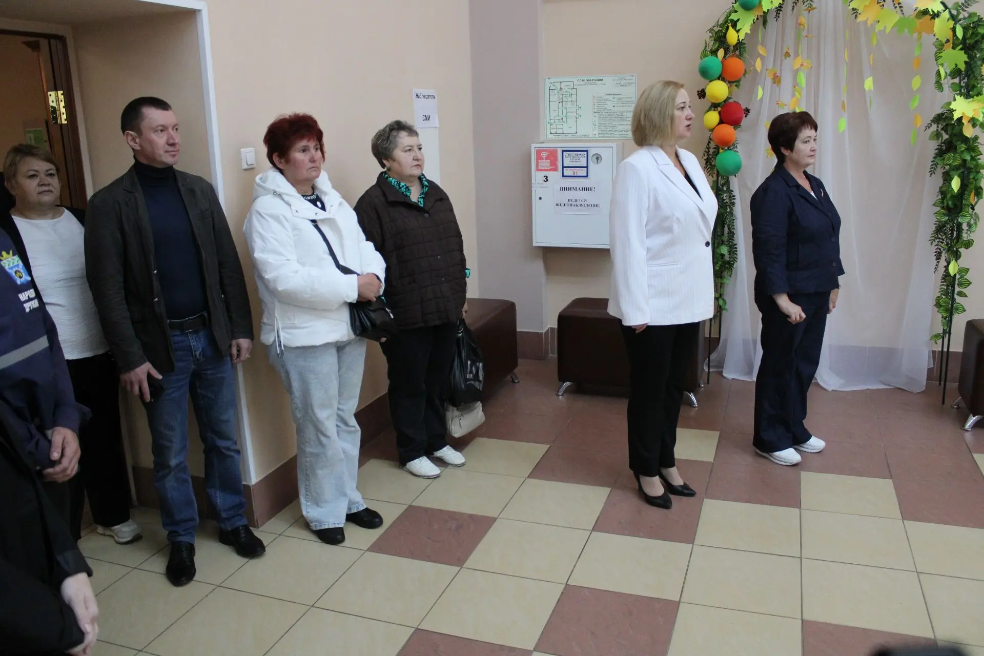🗓️В 8:00 в Крапивинском округе начали работу все 24 избирательных участка.