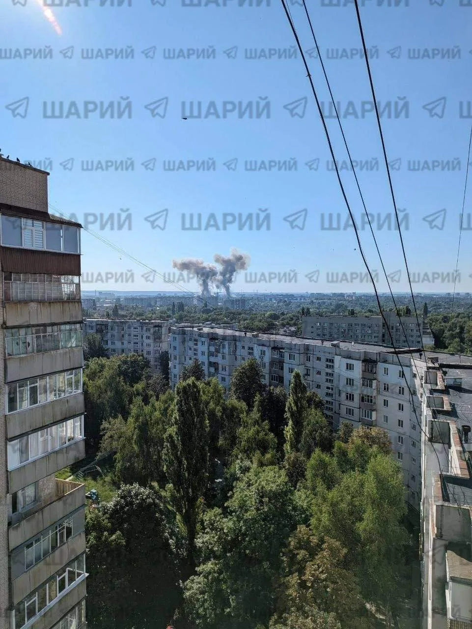 Прилёт КАБов в Сумах.