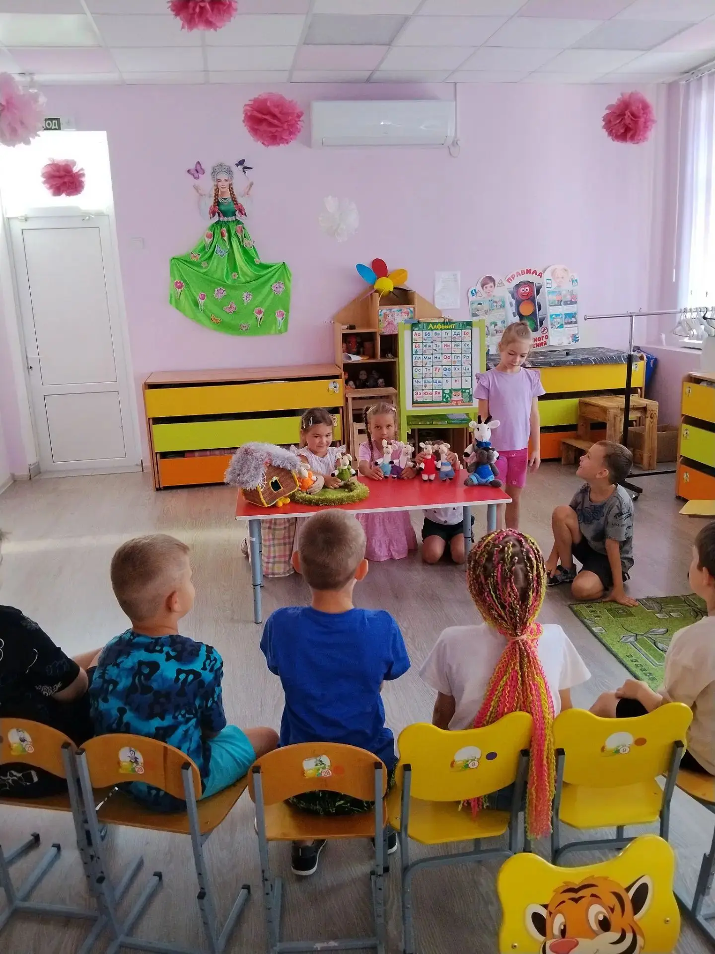 Сегодня дети подготовительной группы "Гномы" показали театрализованное представление всеми известной