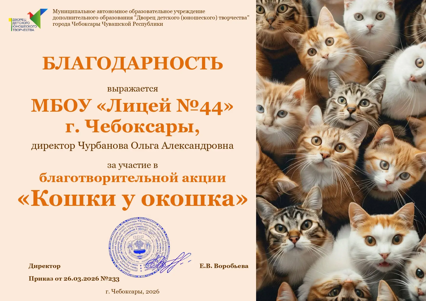 🐾 Лицеисты — за доброе дело! 🐾  Наши ученики вновь показали себя настоящими волонтёрами и друзьями ж