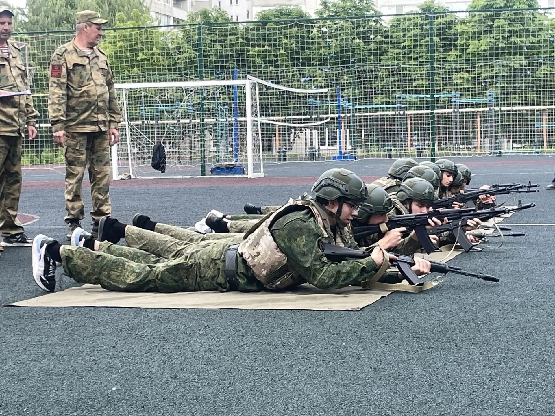 🇷🇺🇷🇺🇷🇺В рамках военно-патриотических сборов «Гвардеец 2026» проходят занятия по н...