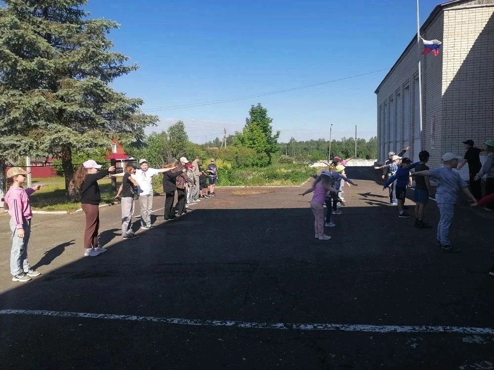 🏅День спорта и здоровья в нашем школьном лагере!🏅