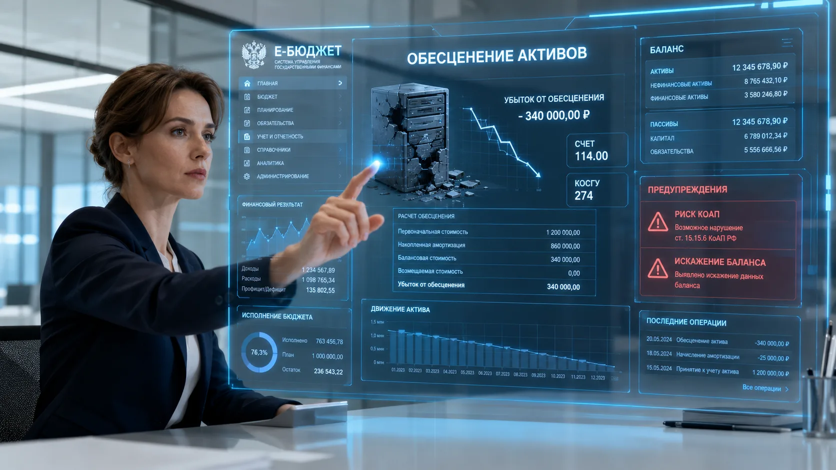 💥 Упустили обесценение активов? Это может обойтись в штрафы до 100 000 ₽!