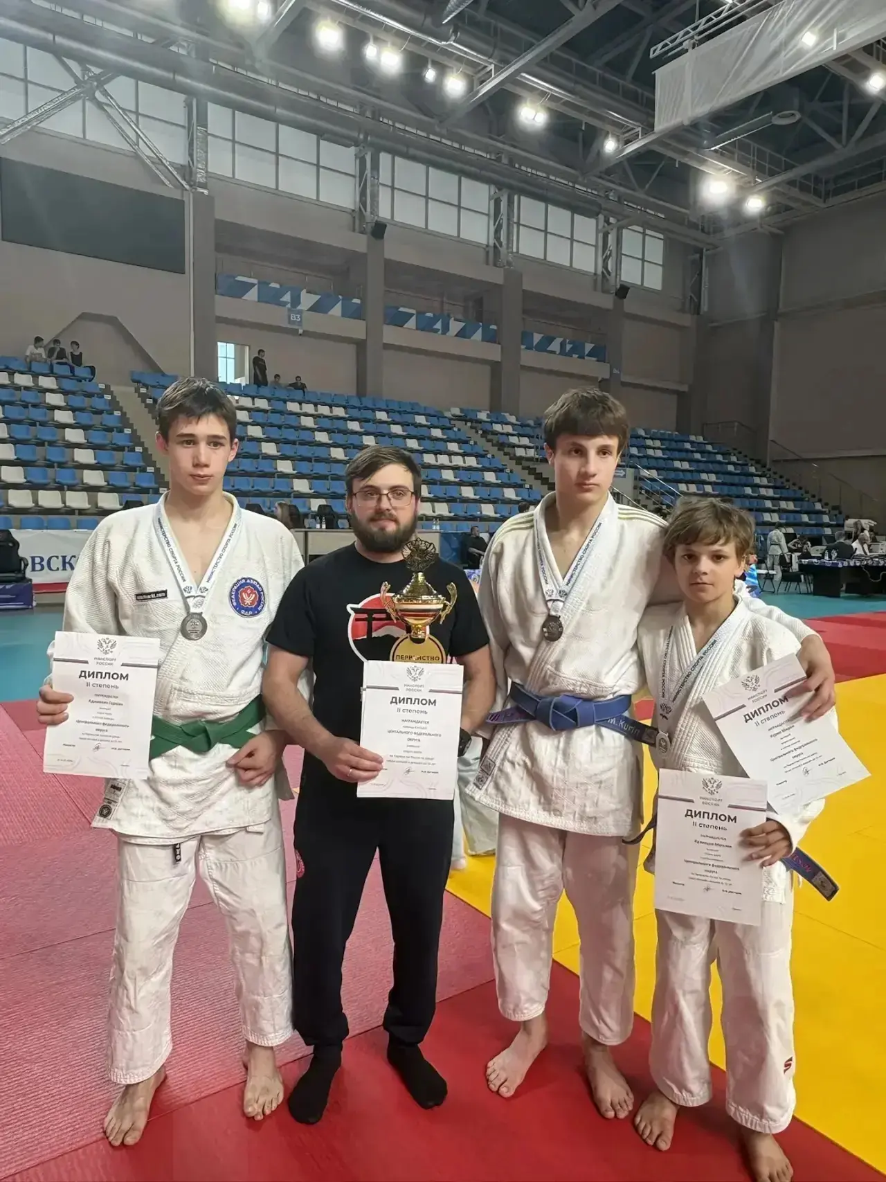🏆Первенство России по дзюдо среди юношей и девушек до 15 лет